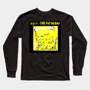 Cure For The Blues New Wave Indie Throwback 1986 Long Sleeve T-Shirt